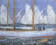 Philip Wilson Steer A Procession of Yachts oil painting picture wholesale